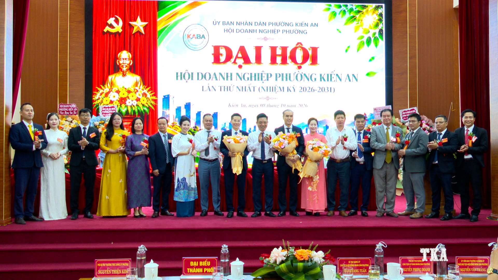Happy EcoTech chúc mừng Đại hội Hội Doanh nghiệp phường Kiến An lần thứ I, nhiệm kỳ 2026–2031