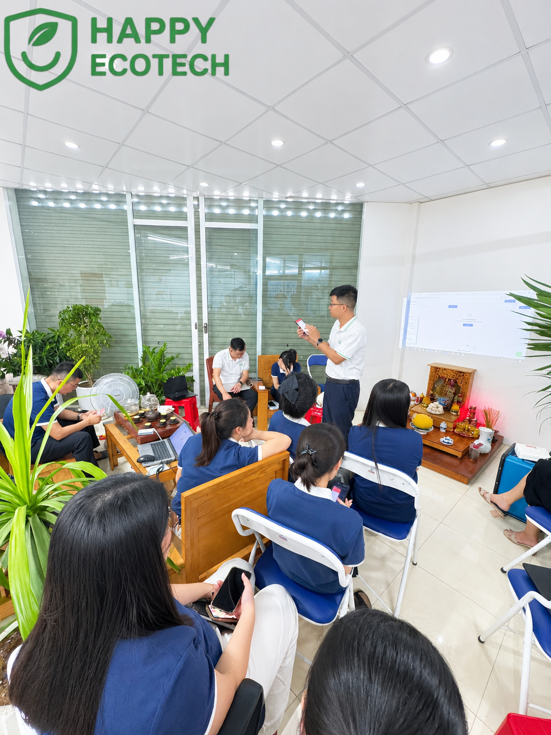 HAPPY ECOTECH TRIỂN KHAI PHẦN MỀM TẠI CÔNG TY TNHH NĂNG LƯỢNG NGỌC LONG